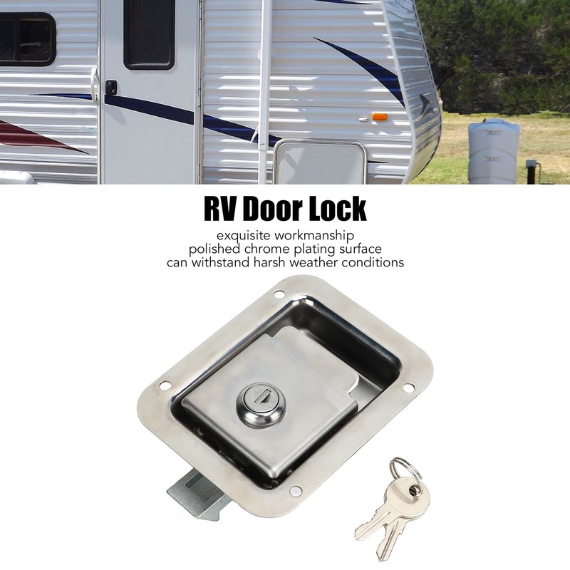Paddle Handle Latch 304 Stainless Steel Heavy Duty RV Door