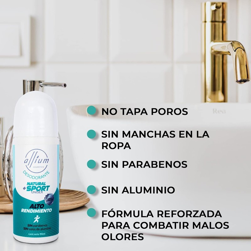 DESODORANTE NATURAL CON ÓXIDO DE ZINC/RICINOLEATO DE ZINC/ACEITE DE ALMENDRAS/BICARBONATO