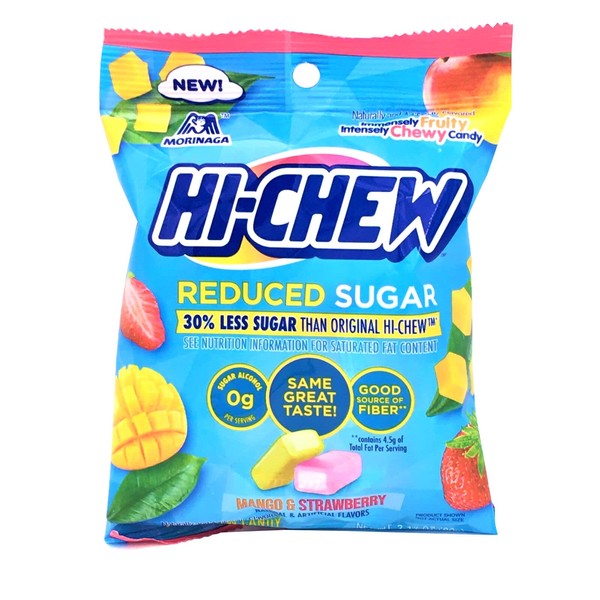 Hi-Chew Bolsa de azúcar reducida, 2.2 onzas