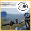 REPAIROCK 7/8" Motorcycle Handlebar Control Horn Start Switch Button with