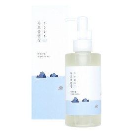 Round Lab 1025 Dokdo Cleansing Oil 200ml Blackhead Oil Sebum Removal Oil / 라운드랩 1025 독도 클렌징 오일 200ml 블랙헤드오일 피지제거오일