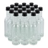 PELLAH GOODS 50 ml Mini Small Glass Bottles With Aluminum