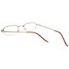 Calabria D-1 Metal Reading Glasses in Tortoise +2.25