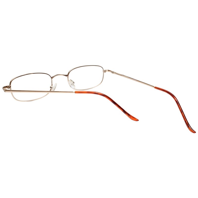 Calabria D-1 Metal Reading Glasses in Tortoise +2.25