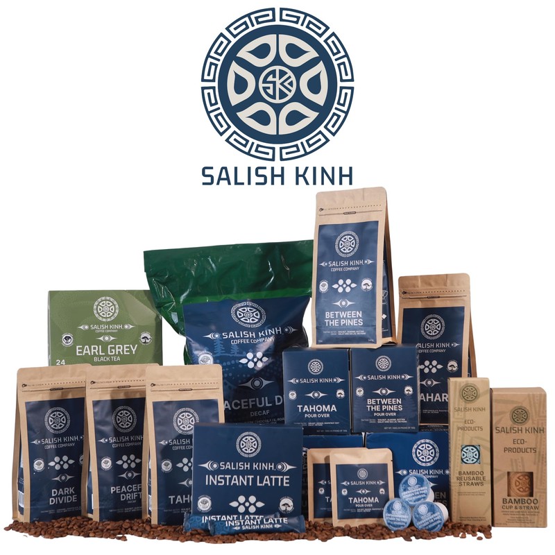 Salish Kinh Whole Bean Coffee | Dark Lahar | 12