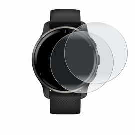 BROTECT Full Cover Protective Film Matt for Garmin Venu 2 Plus (Pack of 2) - Full Screen Screen Protector Film, 3D Curved, Anti-Reflection