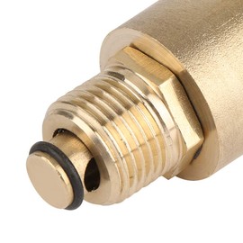Brass Bleed Valve DN15 G1 / 2, Automatic Bleed Valve