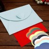 Joyangy 32pcs Heart Clasp Mini Envelopes, Blue Cute Tiny Envelopes,