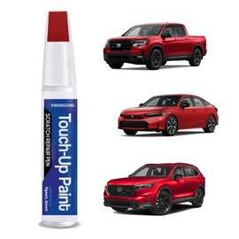 R-513M Rallye Red Touchup Paint Compatible with Honda CRV Civic Accord, 2-in-1 Scratch Repair Pen Exact Color Match, Car Scratch Repair Pen