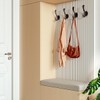 Infixtree Wall Mounted Coat Rack with 4,5,6 Coat Hooks for