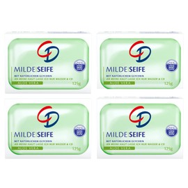 CD Mild Soap Aloe Vera Pack of 4 x 125 g