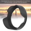 LH‑DC90 Lens Hood, Camera Lens Sunshade Rainproof Cover Replacement for