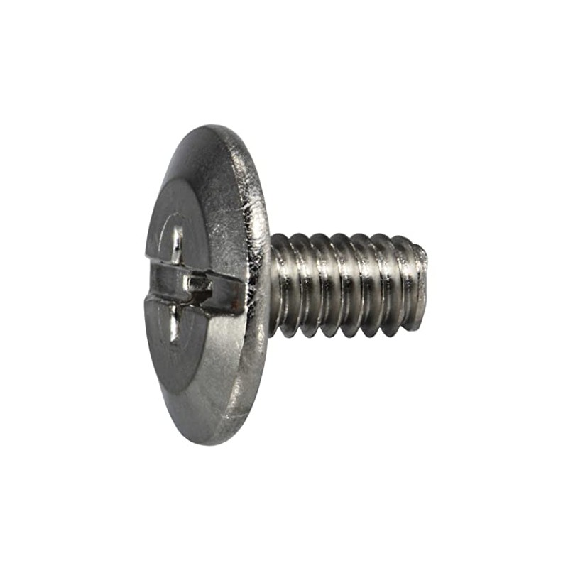 1/4"-20 x 1/2" 18-8 Stainless Steel Combo Drive Sidewalk Bolts