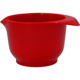 Birkmann, Colour Bowls, Mixing and Serving Bowl, Small, 0.5 Litres, Melamine Bowl, Scratch-Resistant, Stable, Sustainable, Red, 708679