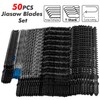 Bestgle 50Pcs Jigsaw Blade Set, T Shank Fast Cut Jigsaw