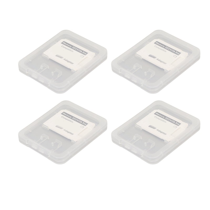 4pcs SD2Vita 5.0 Memory Card Adapter Professional Standard SD2Vita Memory