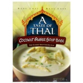 A Taste Of Thai Coconut Ginger Soup Base 2.1 Ounce Pack Of 6 Gluten Free
