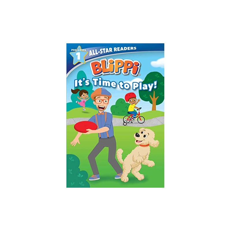 Blippi: It's Time to Play: All-Star Reader Pre-Level 1 (Library