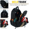 MELOTOUGH Wheeled Rolling Tool Bag Welding Backpack with Wheels for
