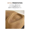 YAYUPLUS Men's Straw Hat, Farming Work, Straw Hat, Wide Brim,