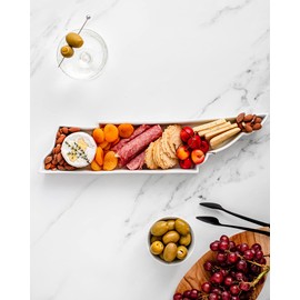 FIFTY UNITED PLATES Tennessee Shaped Baking Dish, Serving Platter or Decorative Tray Charming Porcelain Bakeware Oven Microwave and Dishwasher Safe