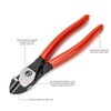 Crescent Diagonal Cutting Plier Dipped Handle - Wire & Cable