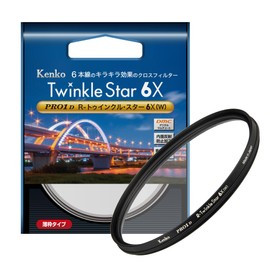 Kenko 825228 PRO1D R-Twinkle Star 6X (W) 52mm Cross Filter