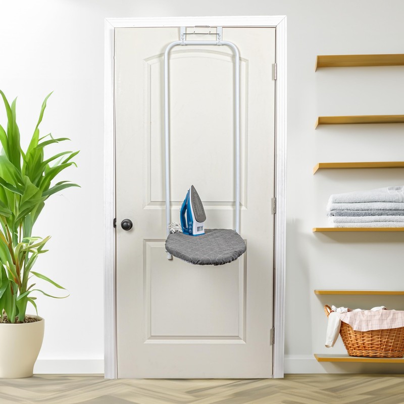 Household Essentials Over The Door Ironing Board, Perfect for Dorms