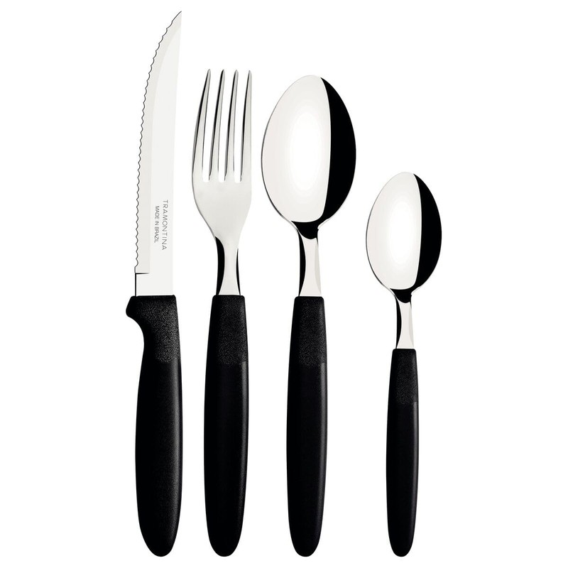 Tramontina 23399/091 Ipanema Tableware with Case for Tableware Stand Easy
