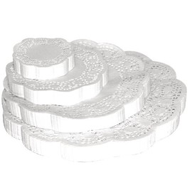 "Paper Doily Round 12" Pack quantity: 250"