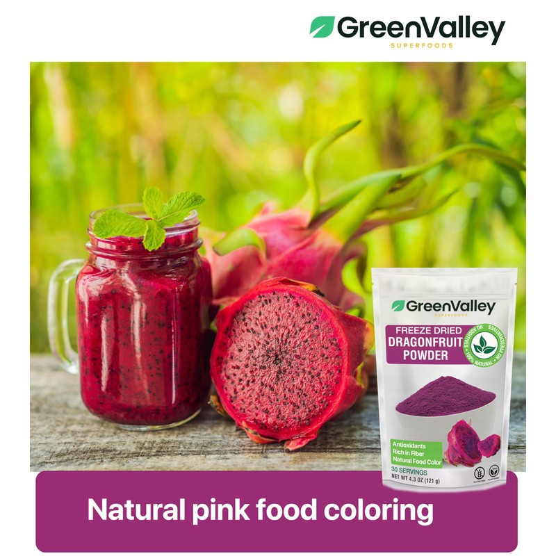 Dragon Fruit Powder for Baking and Freeze Dried Pink Pitaya