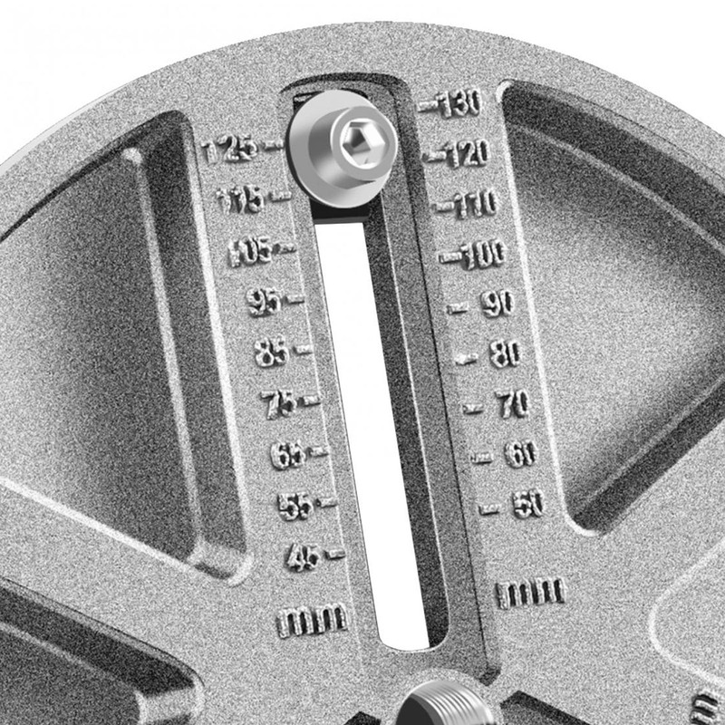 Adjustable Hole Saw Kit with 12 Blades Round Hole Opener
