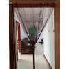 ZiDeTang Tangpan Brown Beaded Tassel Divider Door Curtain