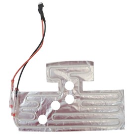 INGQI 5303918301 Refrigerator Garage Heater Kit for Frigidaire Kenmore FFH1767GW FRS3HR5HW FRS3R5EMB FRS6HR5HW FRS6R5EMB FRT17B3AW FRT18IS6CB AH900213