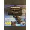 400 Lumen Rechargeable Waterproof LED Braun Spotlight, Black