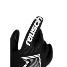 Reusch Fastgrip Infinity Junior griffige und atmungsaktive Torwarthandschuhe Fußballhandschuhe für Kinder und Jugendliche für Jungen Mädchen perfekt geeignet für Kunstrasen