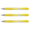PILOT Pack of 3 G2 07 Neon Gel Ink Rollerball