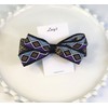Burnaby Jacquard Purple Hairpin / 버나비 자카드 퍼플 헤어핀