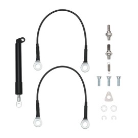 The Lord of the Tools 1 Set Tailgate Shock Absorber Lift Supports Gas Struts Gas Spring Kit Tailgate Shock Absorber Bumpers Lift Supports Compatible with Isuzu D-max 2012-2019