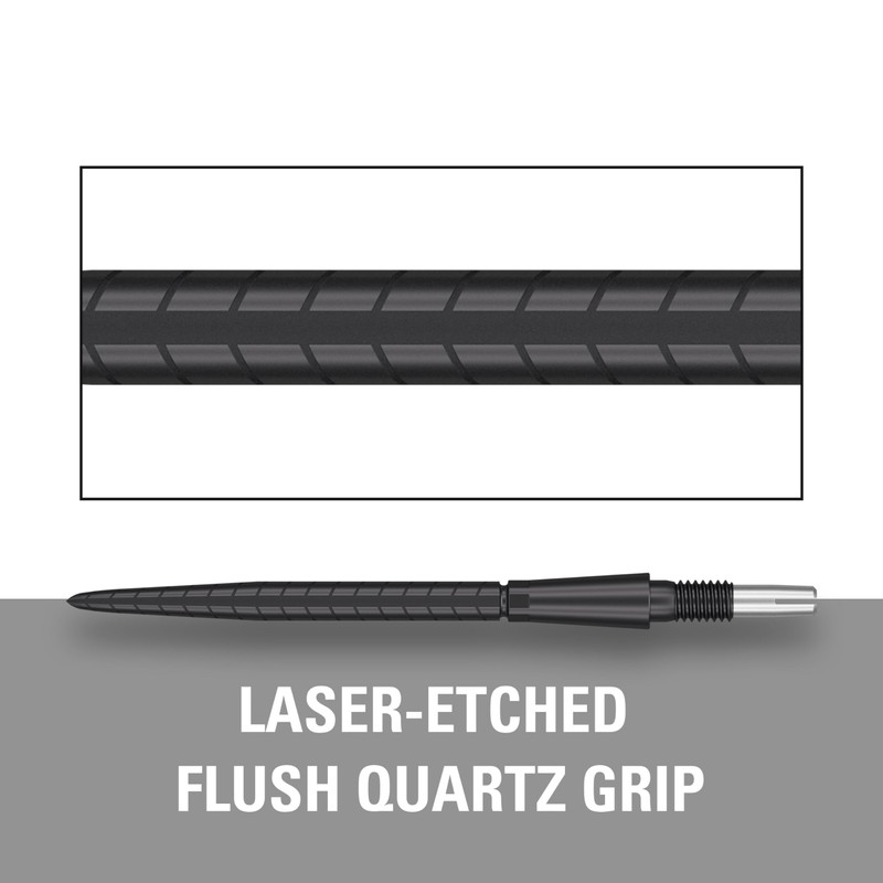 TARGET Darts Swiss Point Storm Dart Points, Quartz (3 Pack