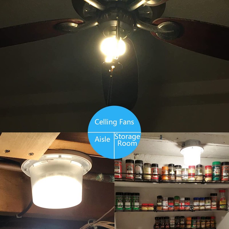 DAILY HIOO GU24 LED Light Bulb, Ultra Mini Squat GU24