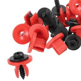 A ABSOPRO Engine Cover Clip Shield Guard No.1019377 for Ford (Set of 10)