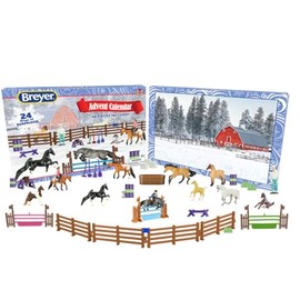 Breyer Horses 2024 Holiday Collection | Holiday Advent Calendar Horse Play Set
