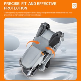 LICHIFIT PU Propeller Fixator Holder for DJI Air 3S / Air 3 Propellers Guard Strap for DJI Air 3 /Air 3S Drone Paddle Blade Protector Stabilizer Bundle