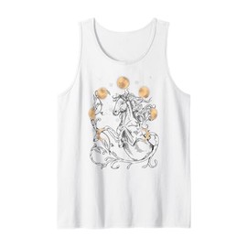 Moon Phase Horse Moon Phases Mystical Girls Boys Tank Top