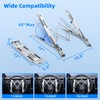 Angle Adjustable Car Steering Wheel Laptop Holder,Foldable Laptop Stand for