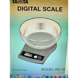 Tanita Japan digital Color scale model KD-160.  Black