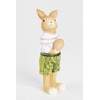 Heitmann Deco Ceramic Pair of Rabbits – Decorative Figures Rabbit
