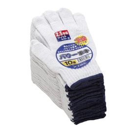 CO-COS B-2510 2.5 Braid, 10 Pieces, Sarashi, One Size Fits Most, Sarashi/10 pairs