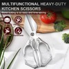 Multifunctional Heavy-Duty Kitchen Shears, Kitchen Scissors for Food, Poultry Shears